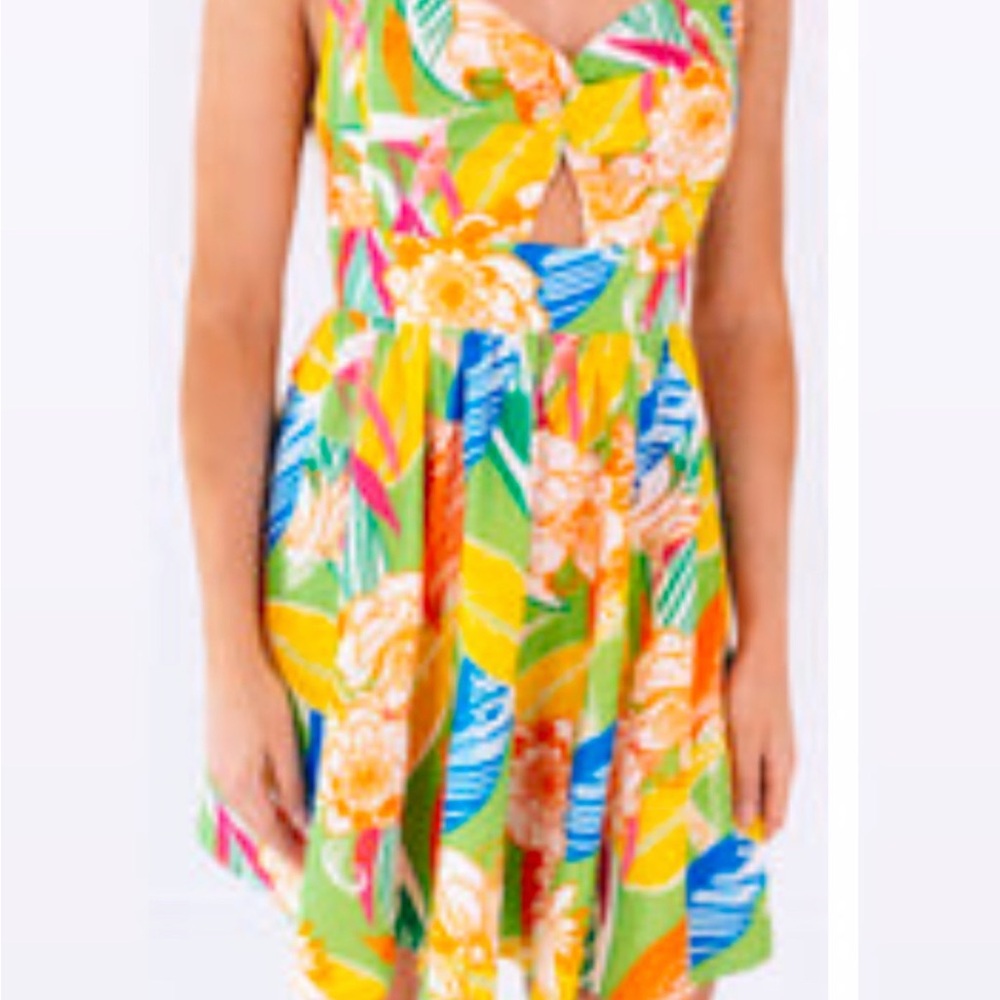 Spring Break halter dress from The Impeccable Pig.